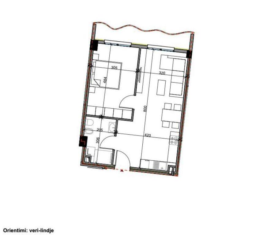 Apartment for sale 1+1 at Aluna Complex