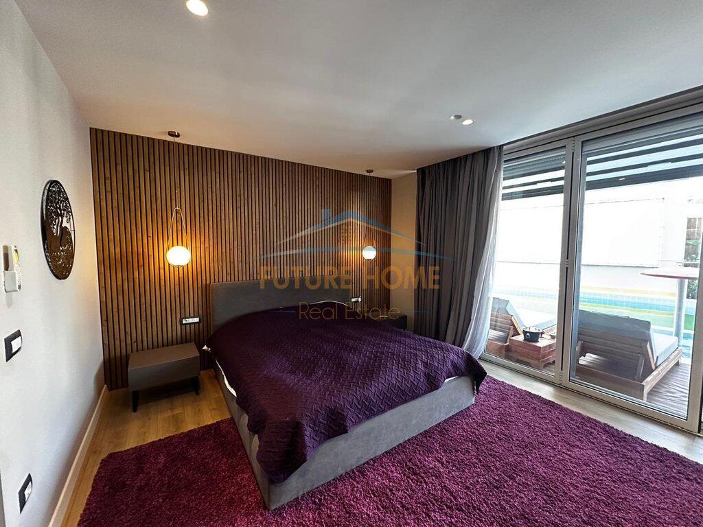 Apartament Luksoz për Shitje 4+1+2+Verandë+Pishinë+Post Parkimi, Kopshti Botanik, Tiranë
