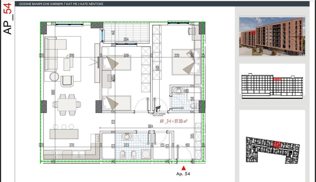 FOR SALE APARTMENT 2+1 PASKUQAN