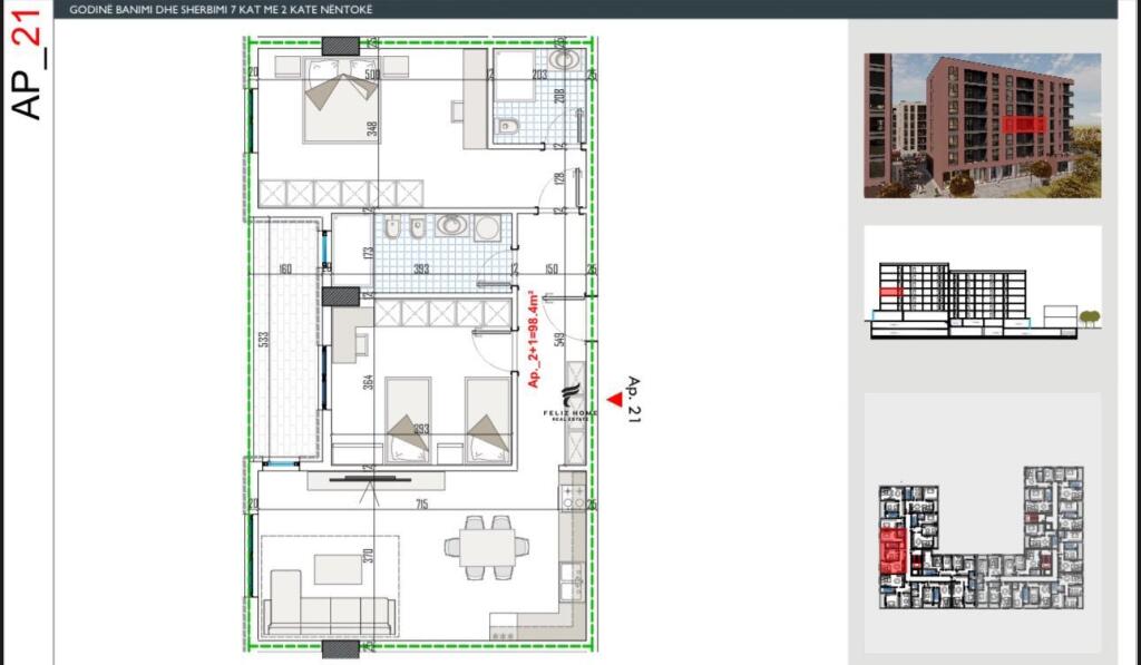 FOR SALE APARTMENT 2+1 PASKUQAN