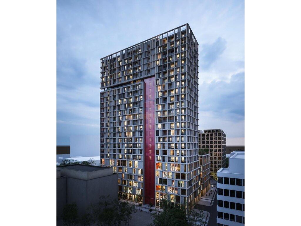 For sale Apartment 1 + 1 at United Towers of Tirana.