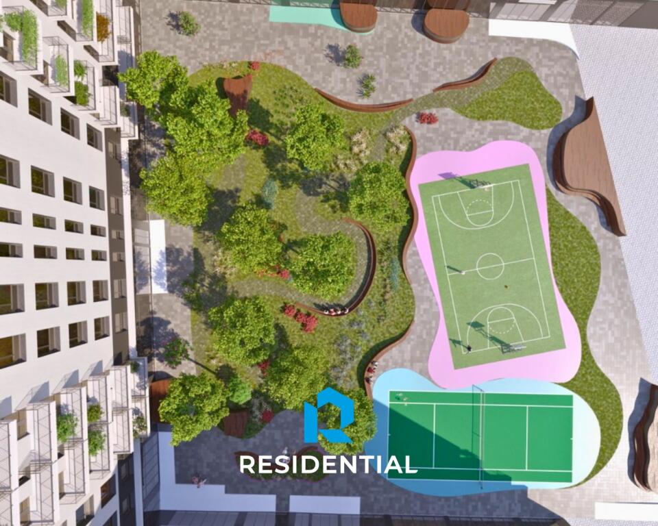 Shitet apartament 1+1 në kompleks të ri në Bulevardin Ri!
