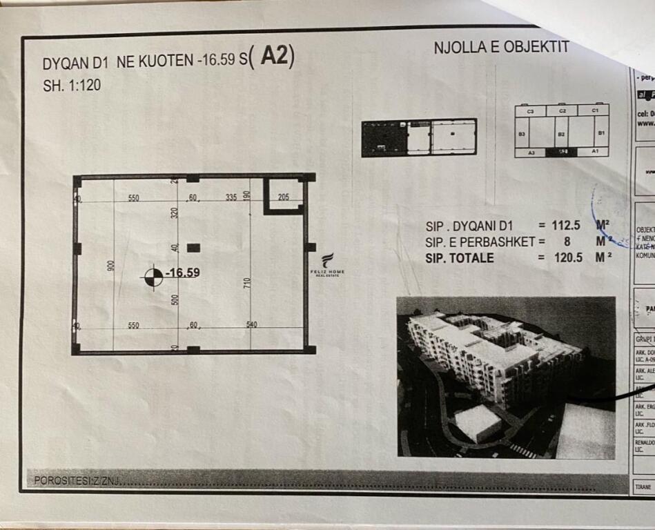 SHOP FOR RENT 120 M2 FRESH
