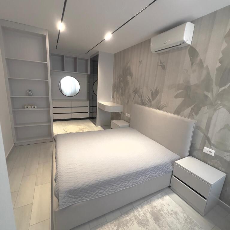 Apartament 1+1 me parkim jepet me qira në Riverside Residence Astir
