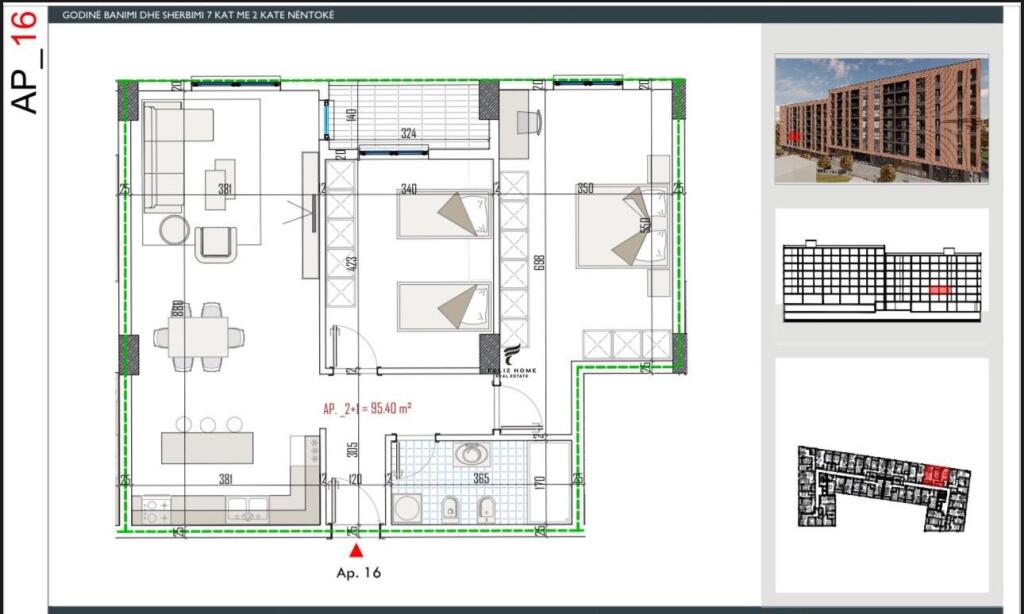 FOR SALE APARTMENT 2+1 PASKUQAN