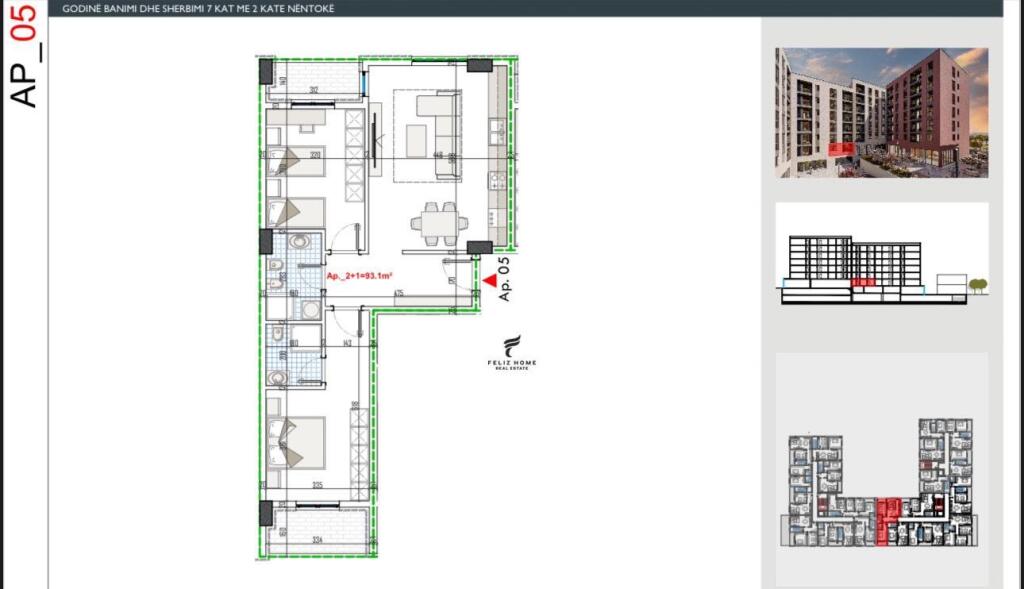 FOR SALE APARTMENT 2+1 PASKUQAN