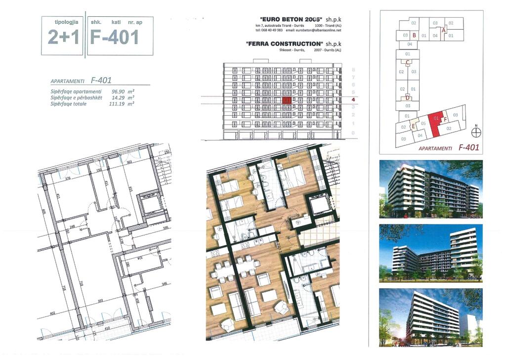 Apartment for sale 2+1+2 for sale, at Paralel Living Don Bosko