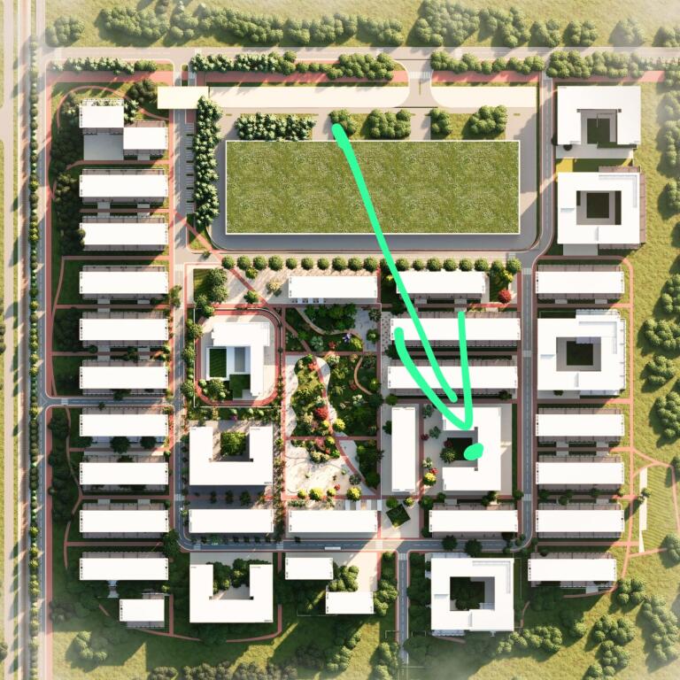 Shitet 1+1 61m2 Tek Univers City