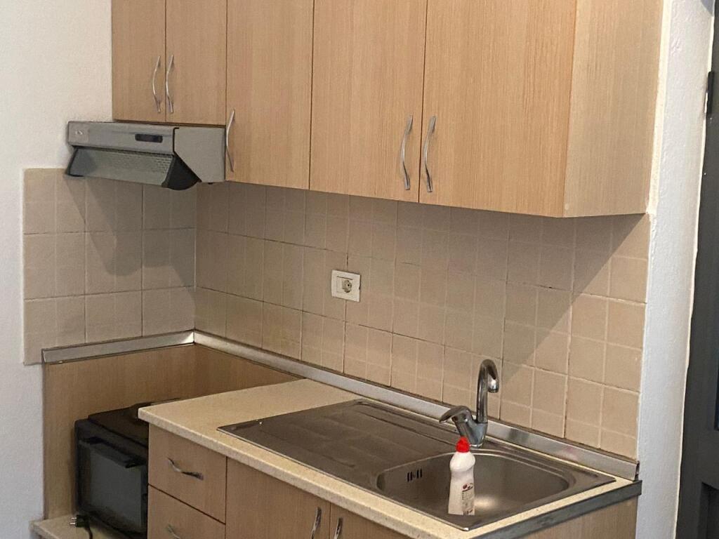 A studio apartment is for rent in a 4-story villa located on the first floor.