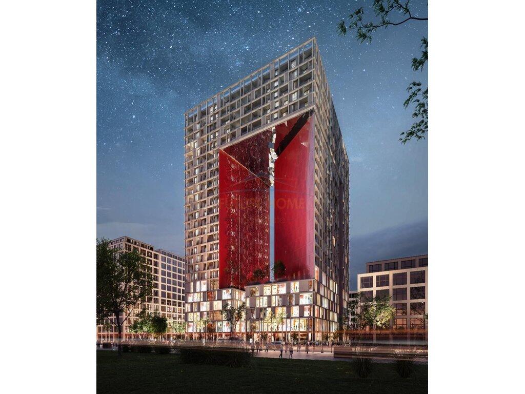 For sale Apartment 1 + 1 at United Towers of Tirana.