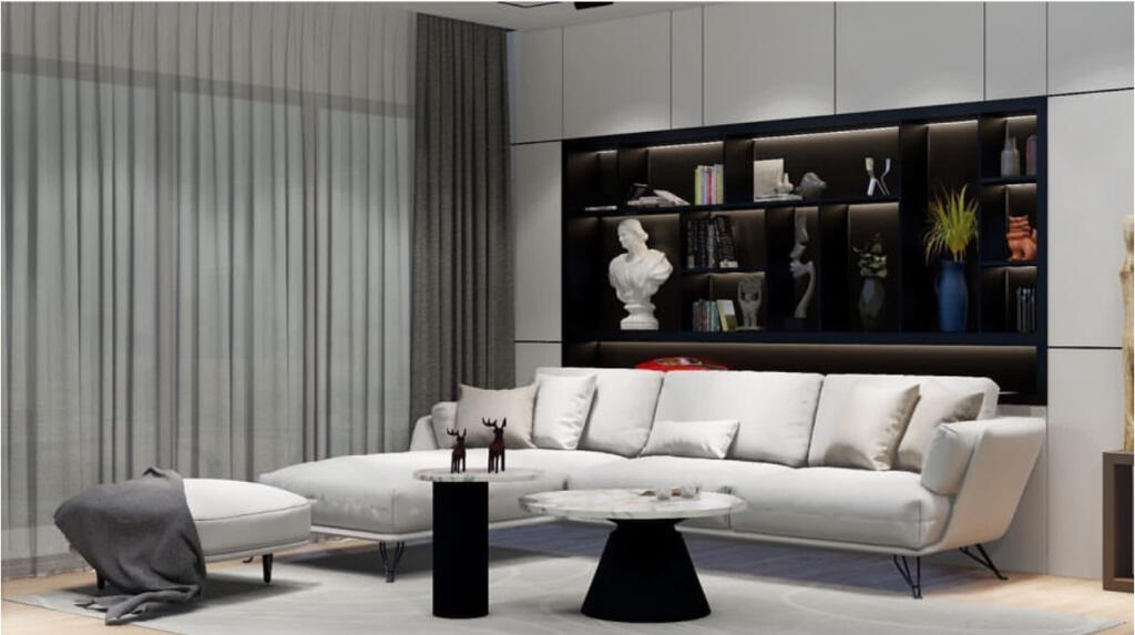 For sale 2+1+2 apartment with parking space at Pazari i Ri