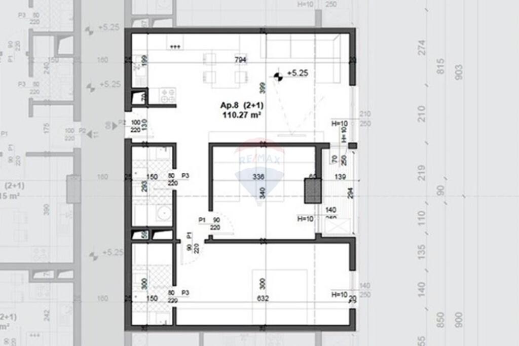 Apartament 2+1 me Parkim për shitje te F. Aviavionit