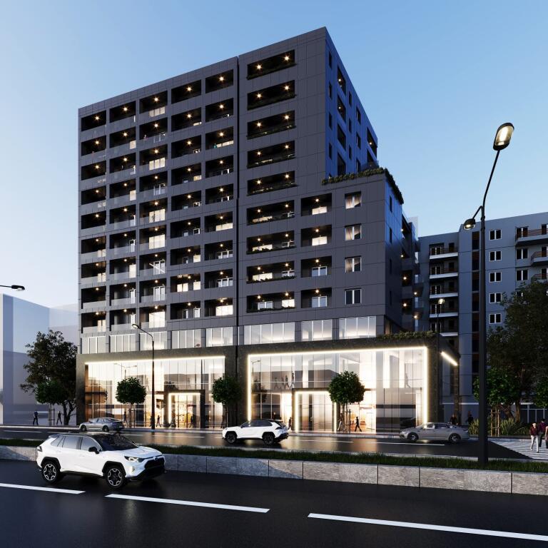 🔵 FOR SALE: Commercial Space 475.27 m² (E88 Complex - Kupola) 📍Main Road – Dritan Hoxha Street, 1st Floor, Glass Façade, CORNER UNIT – Height: 3.8 m 💰PRICE: €1,200,000 (Non-Negotiable)