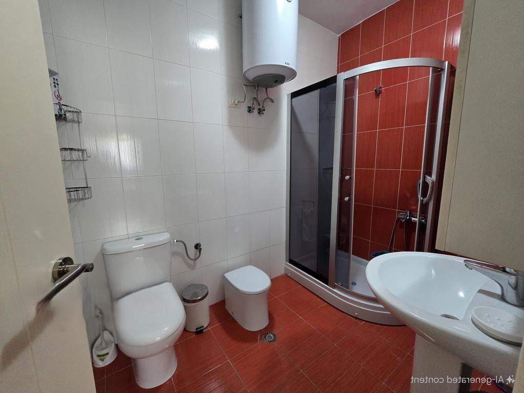 Apartment 2+1+2 bathrooms + parking space for rent at Tregu i Ri Elektrik, Ali Dem