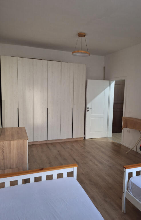 An apartment 1+1 is for rent on Barrikadave Street, opposite Sami Frashëri Gymnasium.