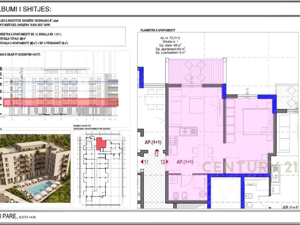 IN VENDITA APPARTAMENTO 1+1 IN NUOVA COSTRUZIONE CON PISCINA A MALI I ROBIT GOLEM!
