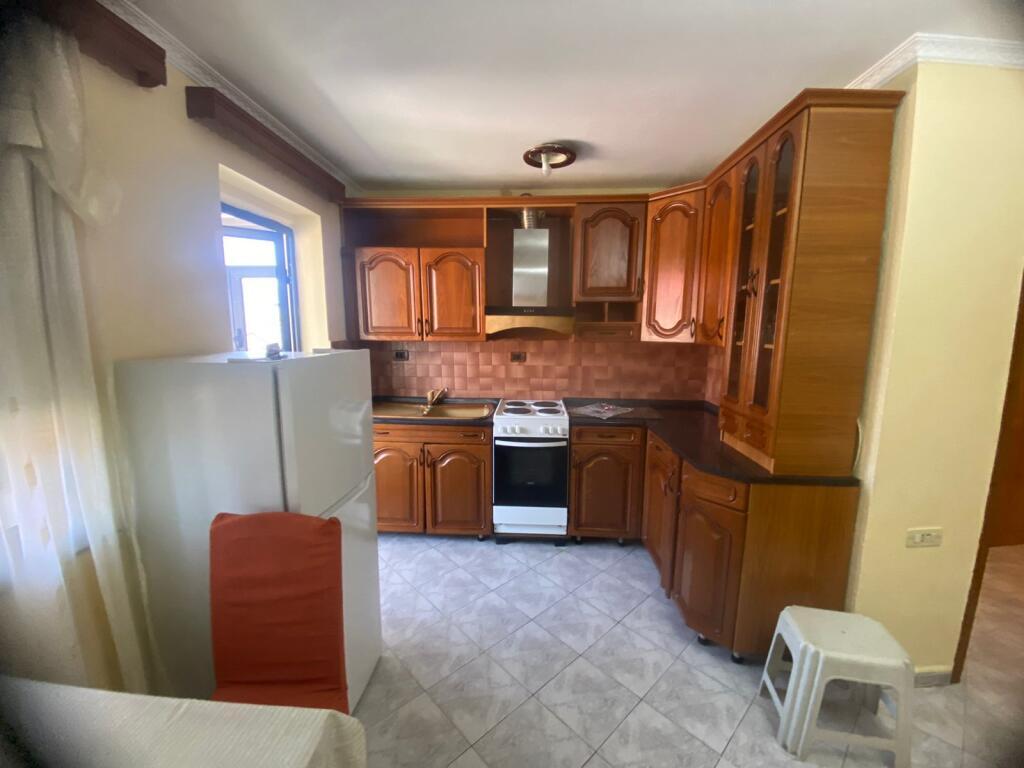🏢Rruga Ferit Xhajko, after Ish Restorant Durresit near Supermarket Spar, an apartment with an area of 90m2, 2+1, furnished is for rent.