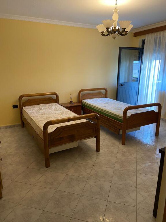🏢Rruga Ferit Xhajko, after Ish Restorant Durresit near Supermarket Spar, an apartment with an area of 90m2, 2+1, furnished is for rent.