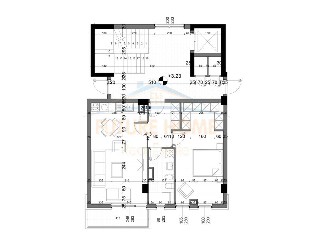 Shitet, Apartament 1+1, Tulipan Residence, Mjull Bathore