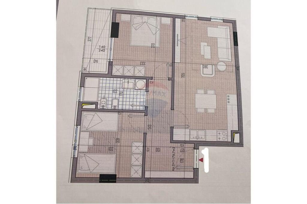 2+1 apartment for sale at Univers City!