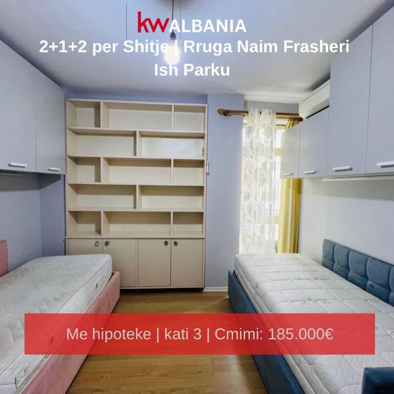 For sale apartment 2+1+2 near Ndre Mjedës, area of the former Park - Tirana