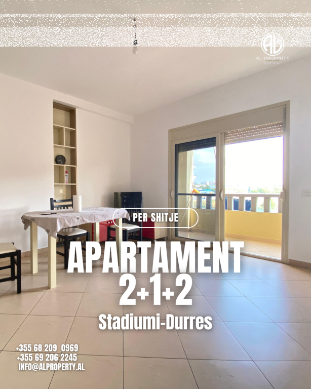 Apartament 2+1+2 Stadiumi Durres