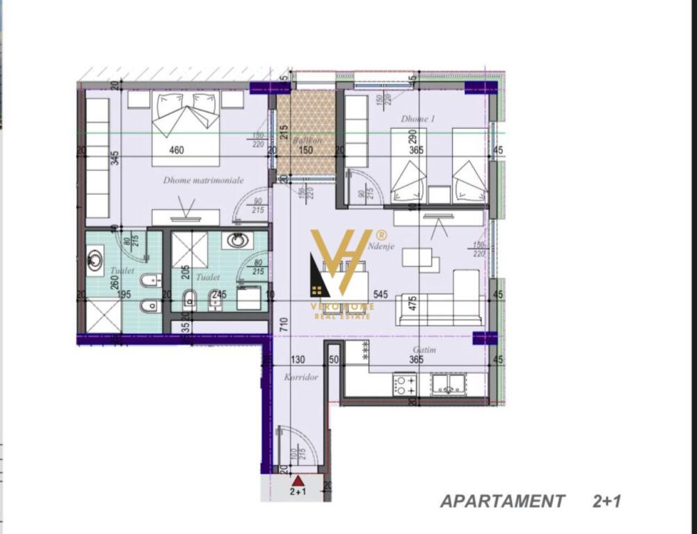SHITET APARTAMENT 2+1 TEK RRUGA 28 NENTORI, ISH DOGANA