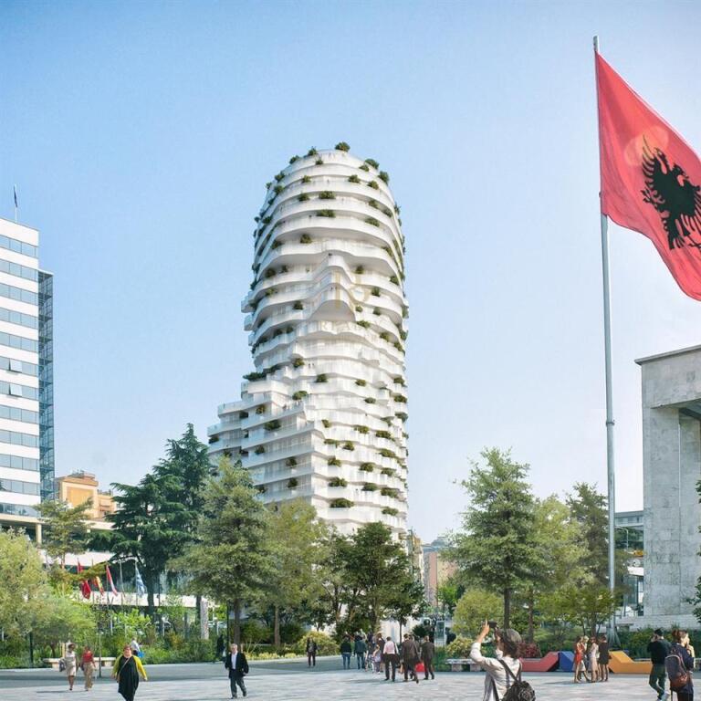 FOR SALE APARTMENT 2+1 TIRANA’S ROCK 📍Sheshi Skënderbej.