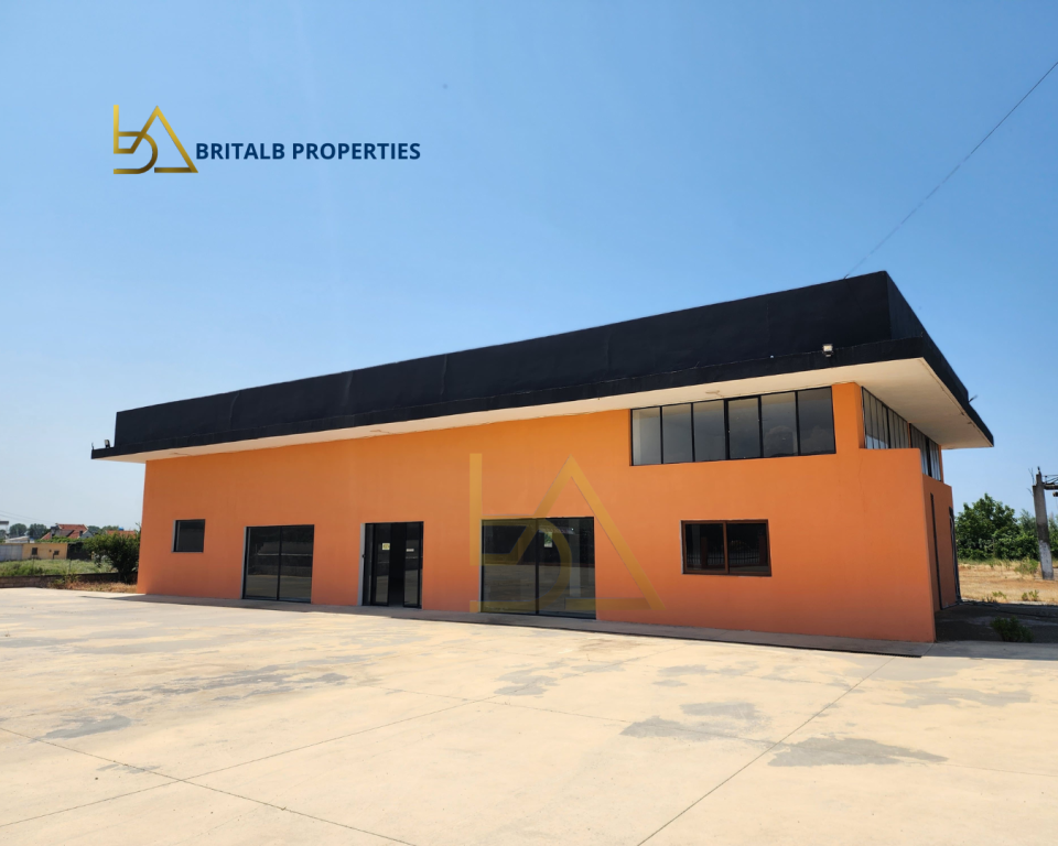 FOR SALE / FOR RENT – WAREHOUSE Location: Tirana–Lezhë Axis, Km 3