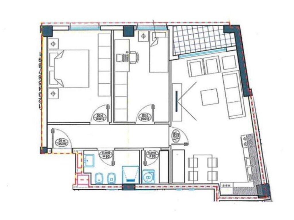For sale, Apartment 2+1, Bulevardi i Ri, Tirana
