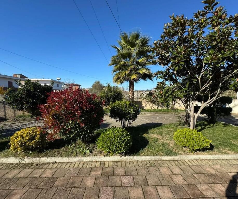 For sale a 2-story villa in a quiet area of the village, with quick access to the center, Kavajë.