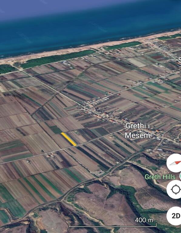 Toke për shitje 1km nga deti Spille, Kavajë