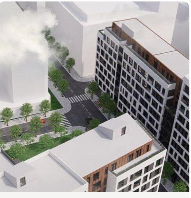 Shitet apartament 1+1 te kompleksi Novus te stacioni i trenit.