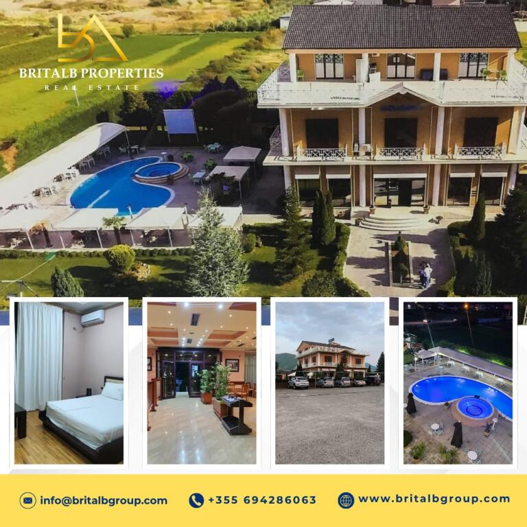 OCCASION !!🔥 Exclusive from Britalb Properties 🤝 For Sale or Rent - Multifunctional Resort in Elbasan