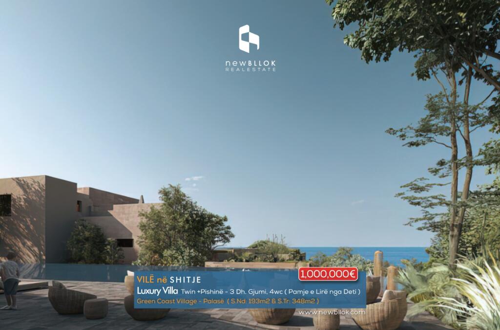 FOR SALE: TWIN VILLA GREEN COAST II 🌊 📍193m² Construction &amp; 348m² Land + Private Pool 🏝 Right by Salt Beach Bar / Ultra Sea View 🌅