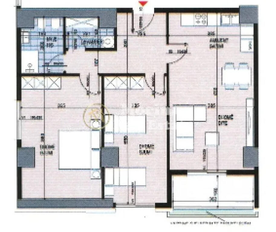 Shitet, Apartament 2+1, Ish Fusha e Aviacionit, 1400 Euro/m2