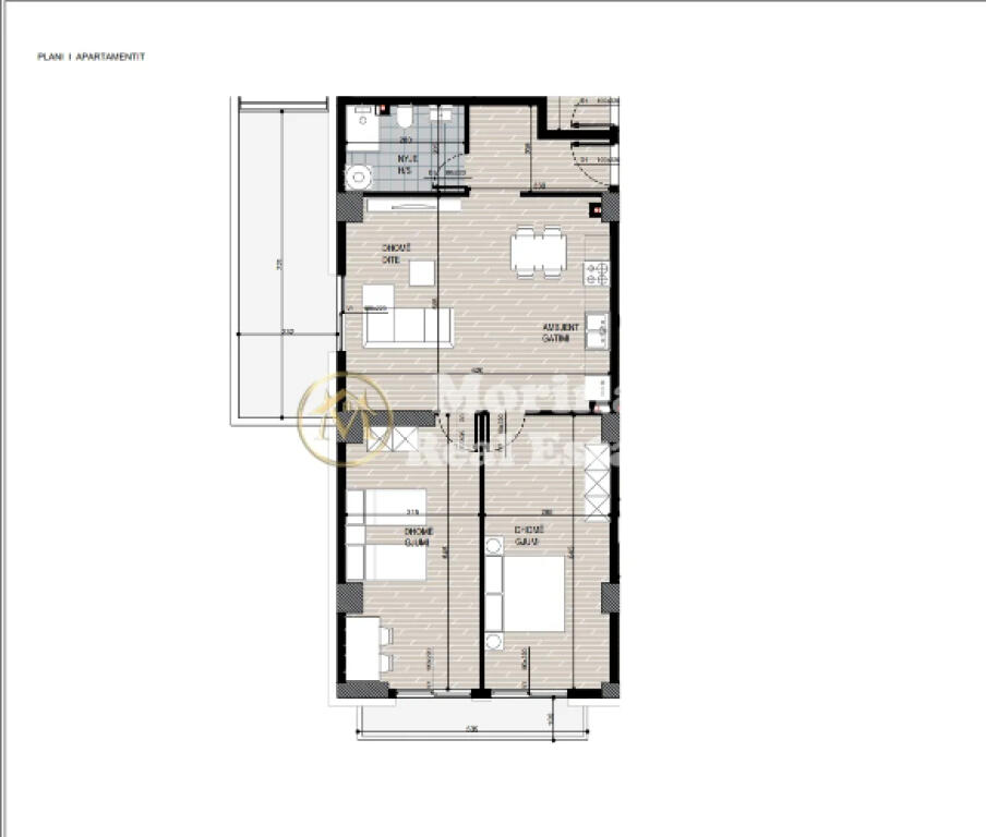 For sale Apartment 2+1, Former Aviation Field