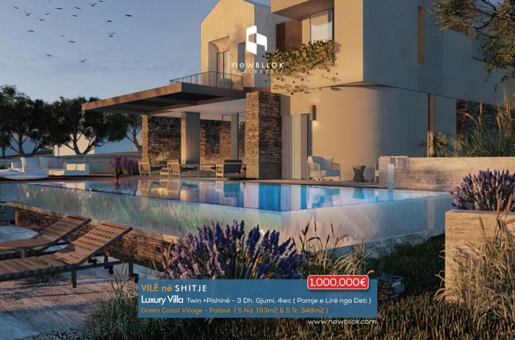 FOR SALE: TWIN VILLA GREEN COAST II 🌊 📍193m² Construction &amp; 348m² Land + Private Pool 🏝 Right by Salt Beach Bar / Ultra Sea View 🌅