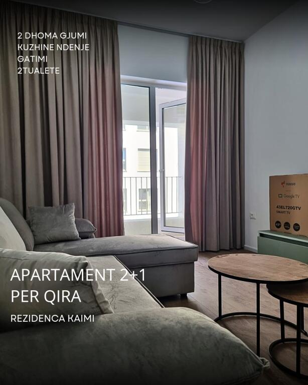 ✨ Apartment for Rent – Kaimi Residence ✨ 🏡 Typology: 2+1 + wardrobe Totally new and modern