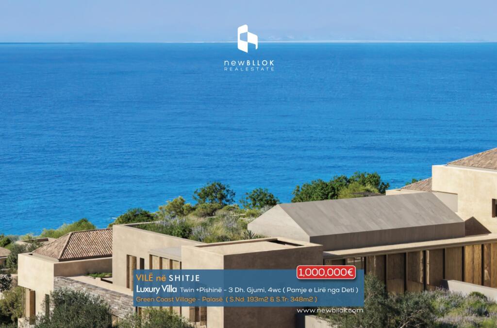 FOR SALE: TWIN VILLA GREEN COAST II 🌊 📍193m² Construction &amp; 348m² Land + Private Pool 🏝 Right by Salt Beach Bar / Ultra Sea View 🌅