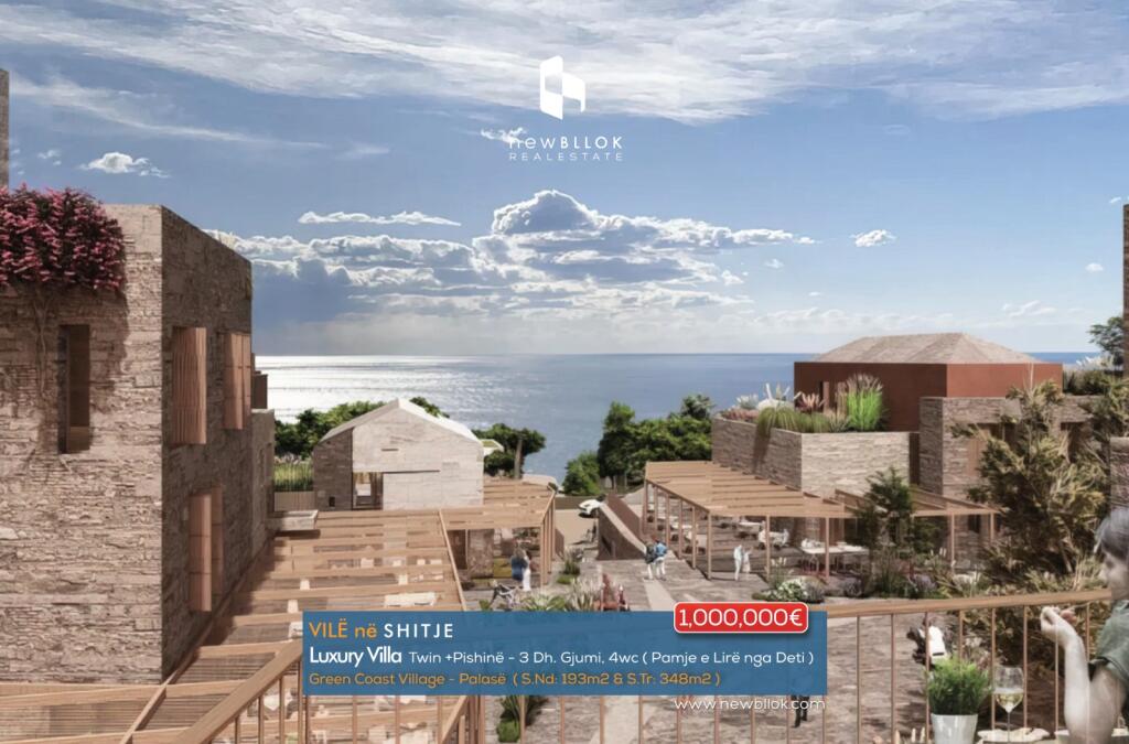 FOR SALE: TWIN VILLA GREEN COAST II 🌊 📍193m² Construction &amp; 348m² Land + Private Pool 🏝 Right by Salt Beach Bar / Ultra Sea View 🌅