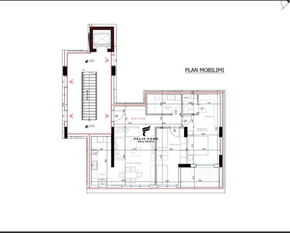 FOR SALE APARTMENT 2+1 ELBASAN STREET