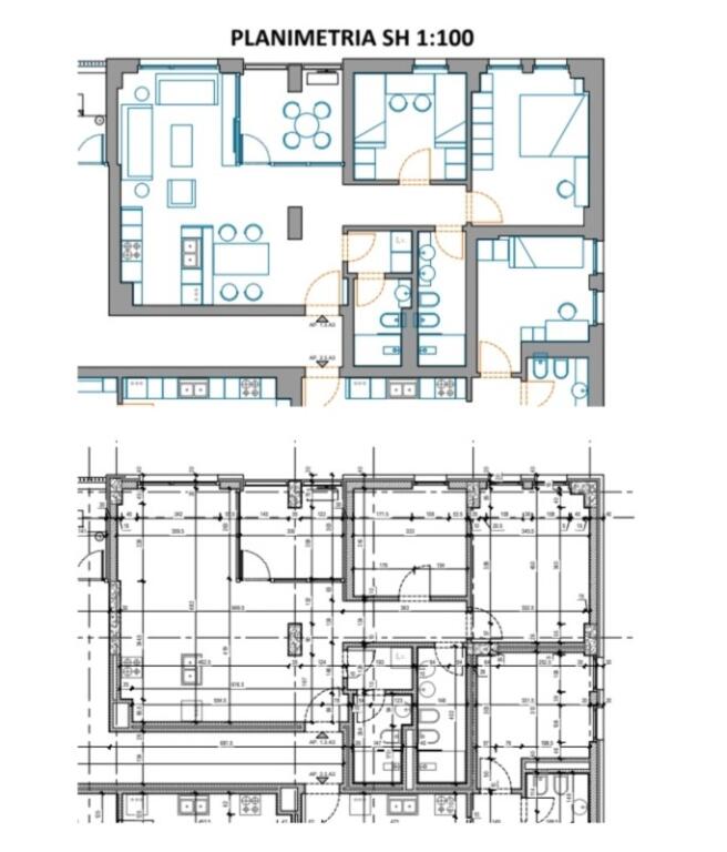 🏢  On the New Boulevard, Korabi Street, in a residential and service complex, a 2+1+2 apartment is for sale.