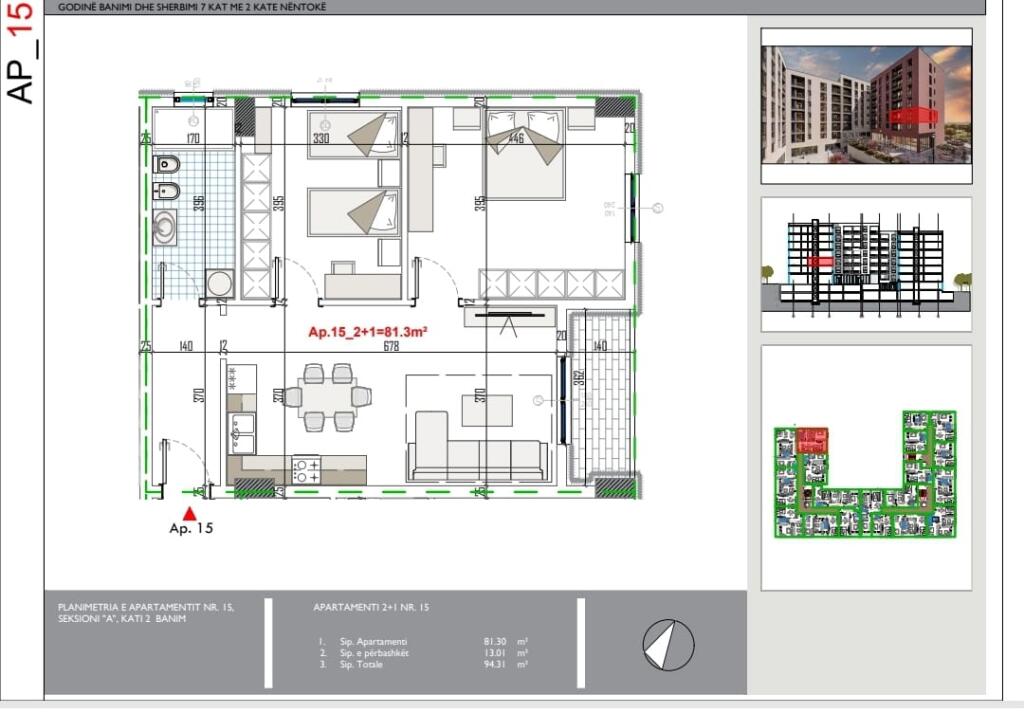 For sale 2+1 apartment at Apollo, Paskuqan