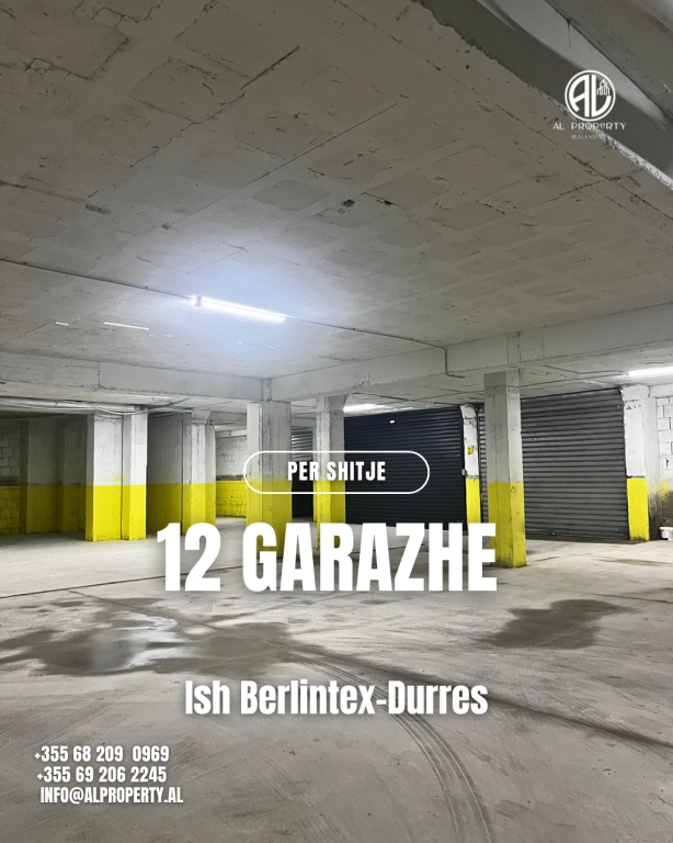 Garazhe për Shitje – Ish Berlintex, Durrës