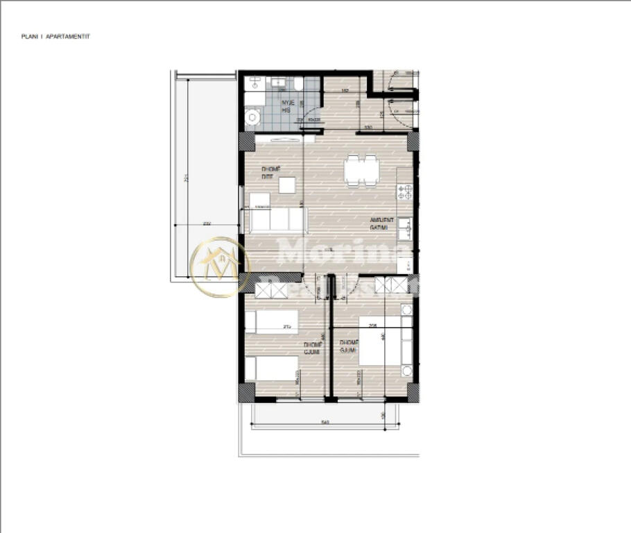 Shitet Apartament 2+1, Ish Fusha Aviacionit