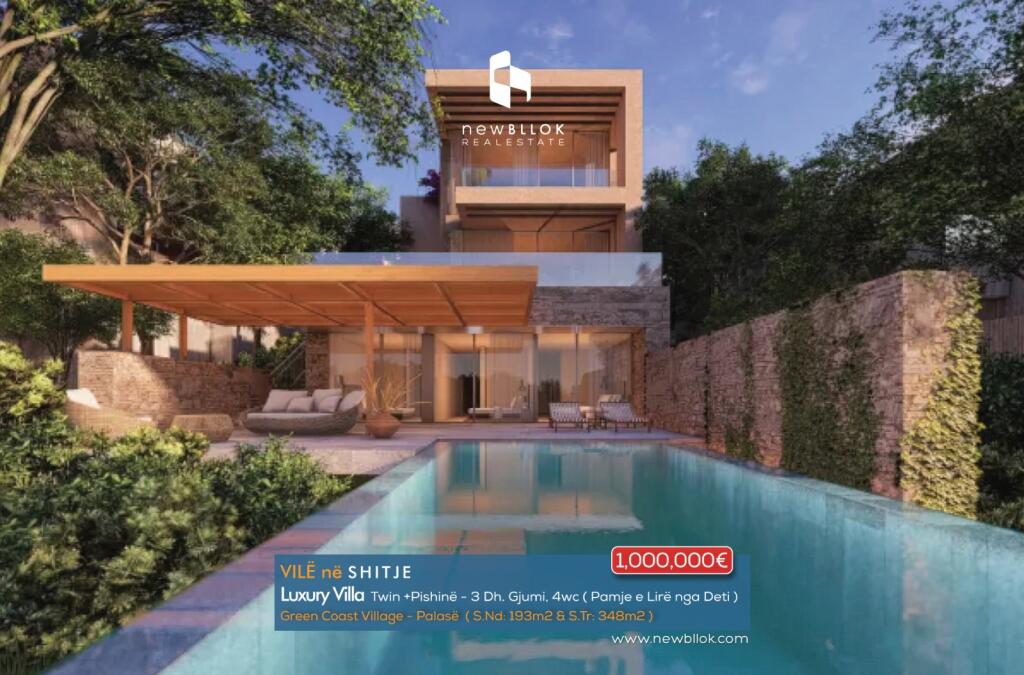 FOR SALE: TWIN VILLA GREEN COAST II 🌊 📍193m² Construction &amp; 348m² Land + Private Pool 🏝 Right by Salt Beach Bar / Ultra Sea View 🌅