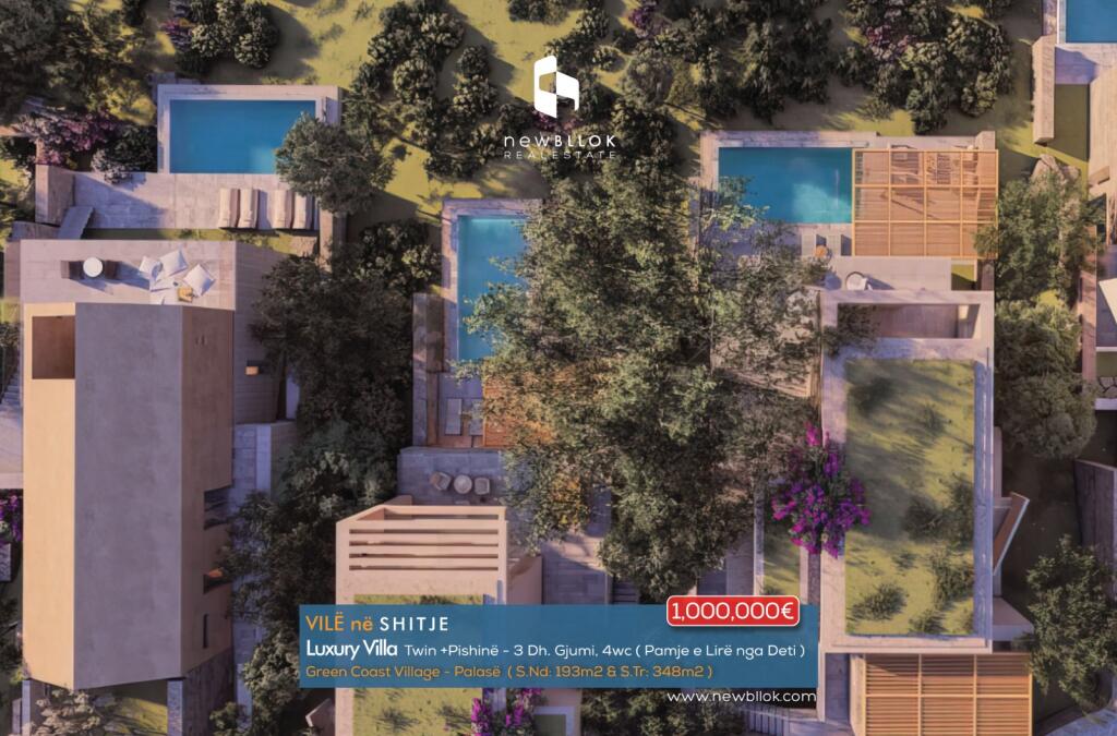 FOR SALE: TWIN VILLA GREEN COAST II 🌊 📍193m² Construction &amp; 348m² Land + Private Pool 🏝 Right by Salt Beach Bar / Ultra Sea View 🌅