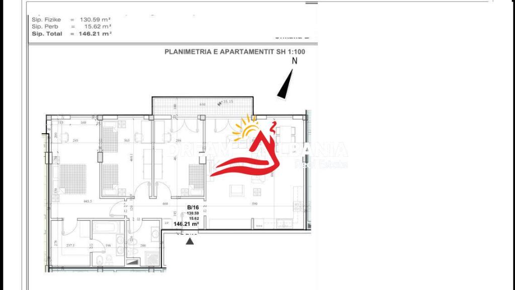 Office space for rent with 2 bathrooms near Zogu i Zi close to the Rotonda in Tirana (ID 42611317)