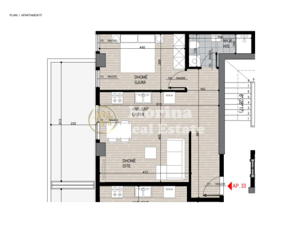 For sale Apartment 1+1, Former Aviation Field